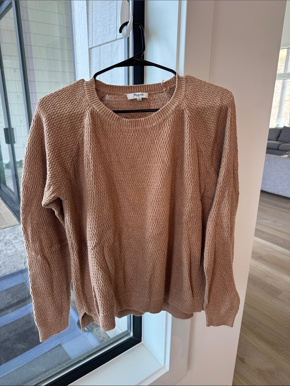 Madewell Cozy Women's Knit Sweater - Camel